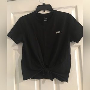Vans front knot tee